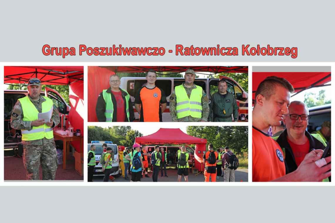 GPR Kołobrzeg przeprowadziła ćwiczenia: poszukiwanie osoby zaginionej