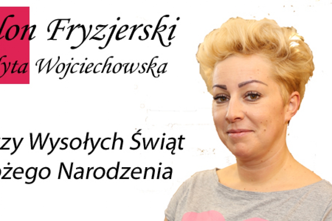 Salon Fryzjerski -Edyta Wojciechowska z życzeniami
