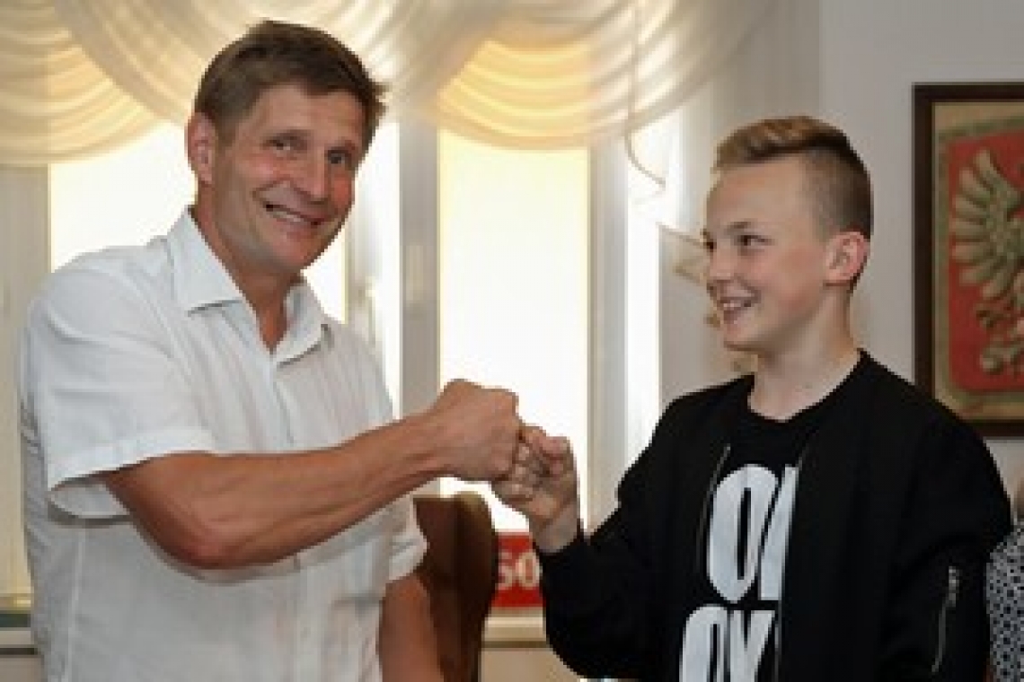 Dawid jedzie na mistrzostawa świata w Austrii