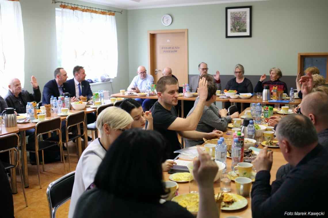 Zebranie sprawozdawco –wyborcze stowarzyszenia „Senior”. Dotychczasowy zarząd wybrany na kolejną kadencję