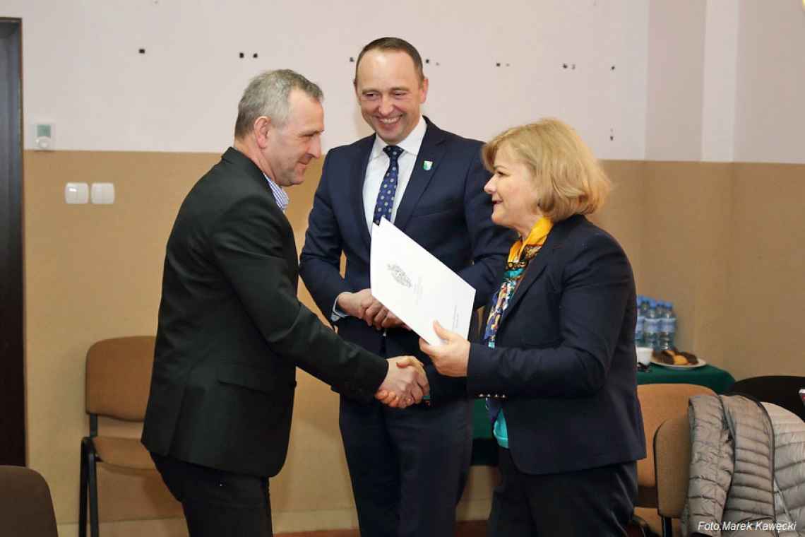 Senator Sztark uhonorowała sołtyski i sołtysów gminy Dygowo