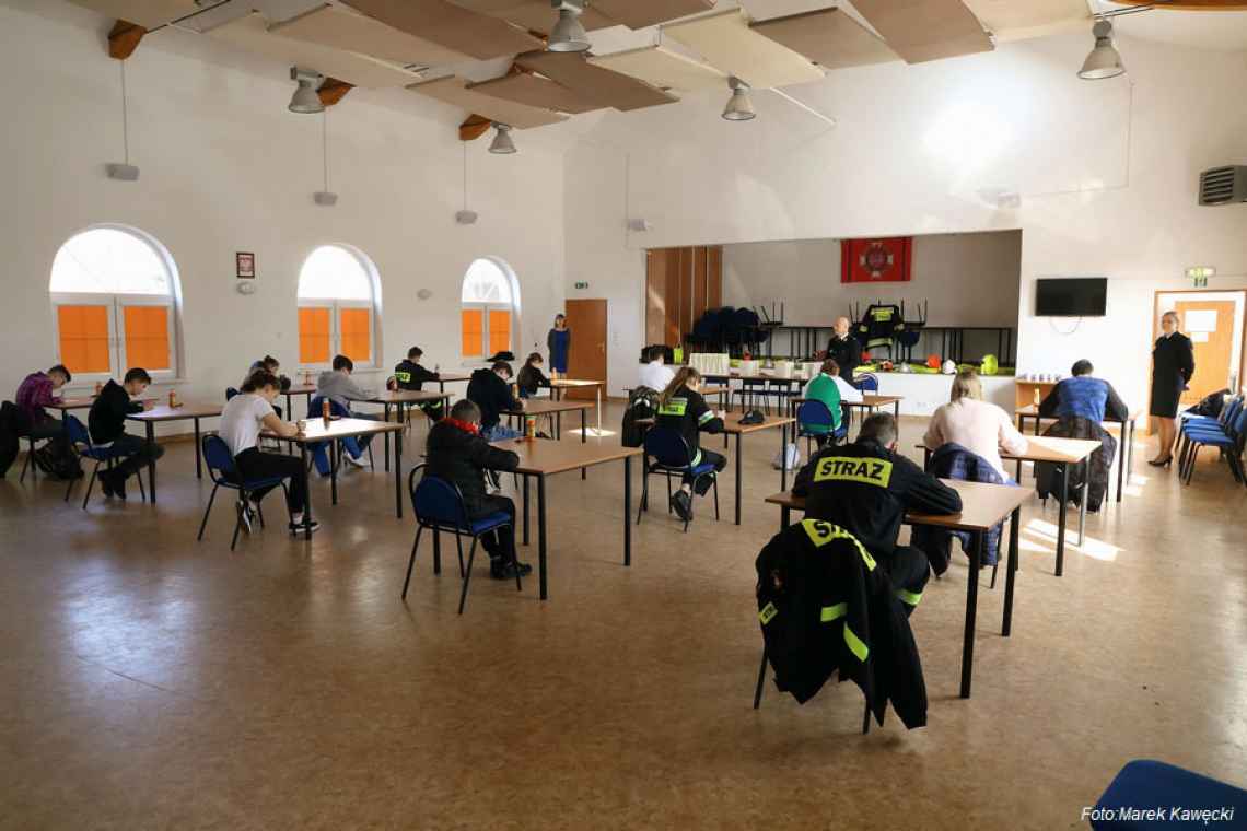 Eliminacje powiatowe Ogólnopolskiego Turnieju Wiedzy Pożarniczej we Wrzosowie