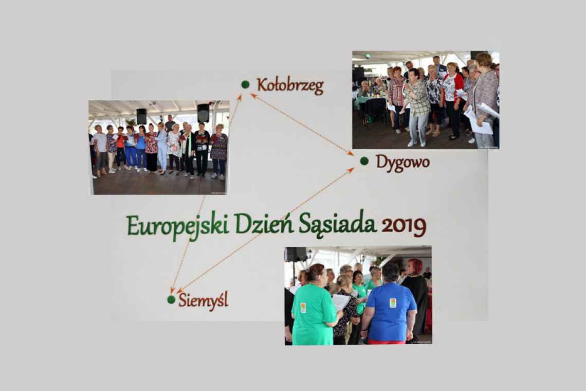 Spotkanie sąsiedzkie seniorów z Dygowa, Kołobrzegu i Siemyśla