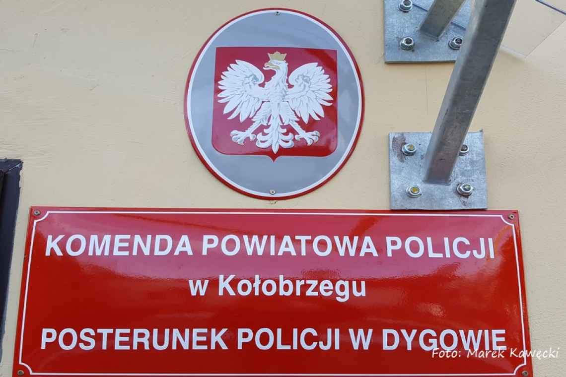Gmina Dygowo w statystyce policji I-V 2019 