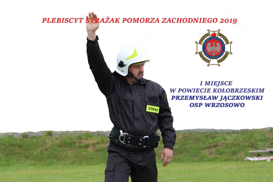 Strażak z Wrzosowa najlepszy w plebiscycie Głosu Koszalińskiego