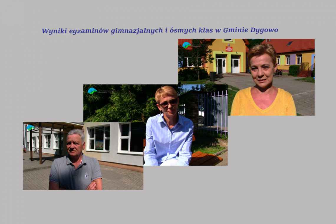 Wyniki egzaminów gimnazjalnych i ósmych klas w Gminie Dygowo