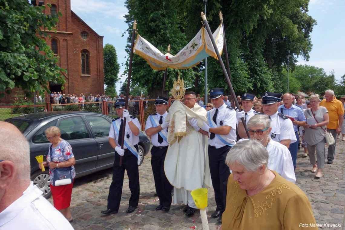 Uroczystości Bożego Ciała w Dygowie