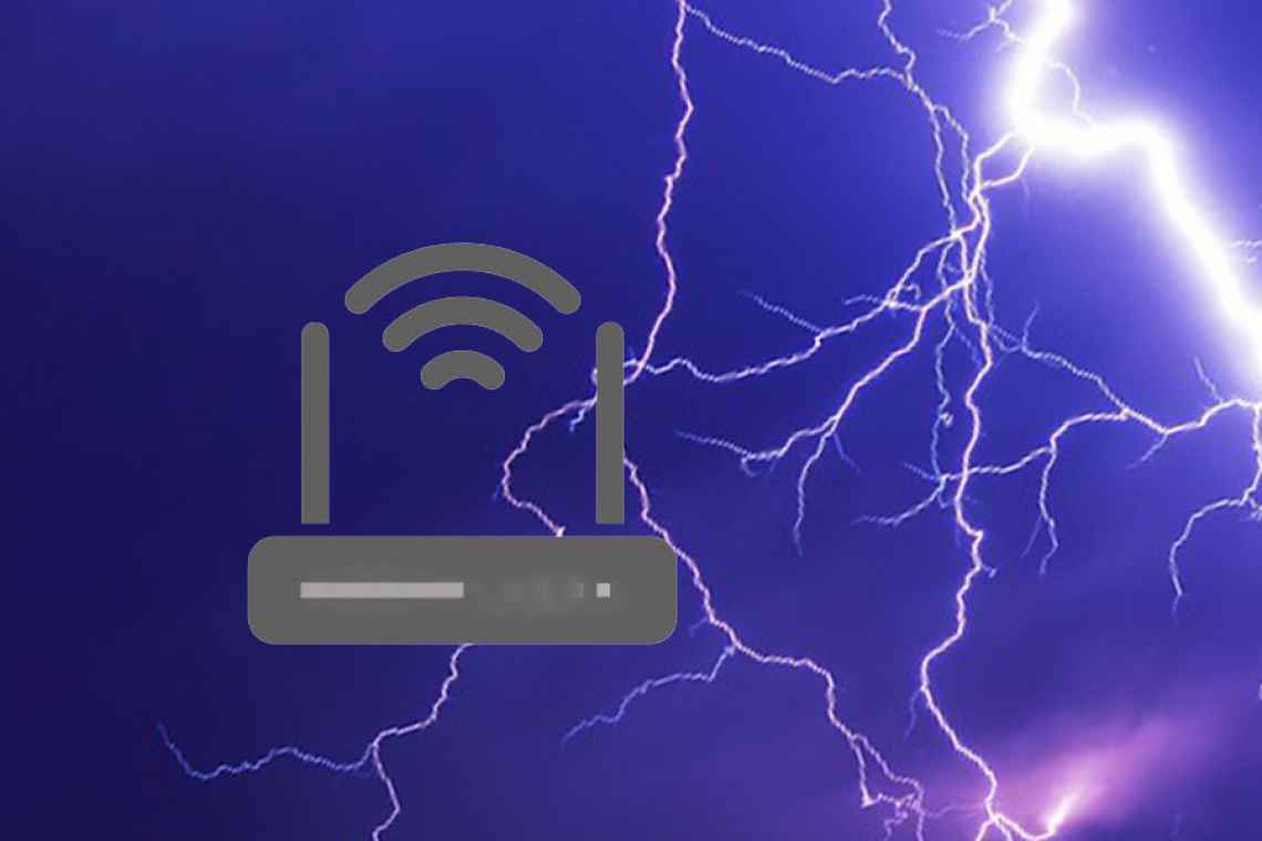 Przepięcia burzowe na liniach telekom w Dygowie