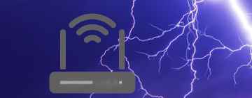 Przepięcia burzowe na liniach telekom w Dygowie