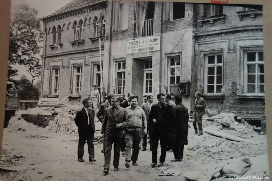 50 lat DPS-u  we Włościborzu. Początek historii