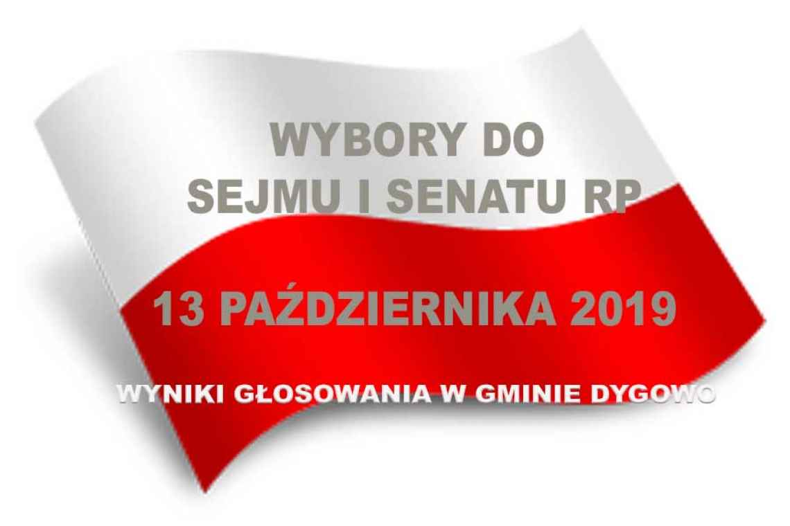 Wybory do Sejmu i Senatu RP. Wyniki głosowania w gminie Dygowo