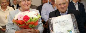 50 lat pożycia małżeńskiego pary z Czernina