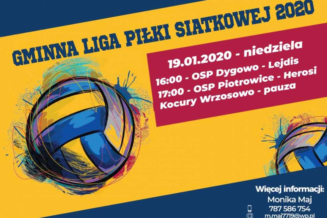 Rusza Gminna Liga Piłki Siatkowej 2020