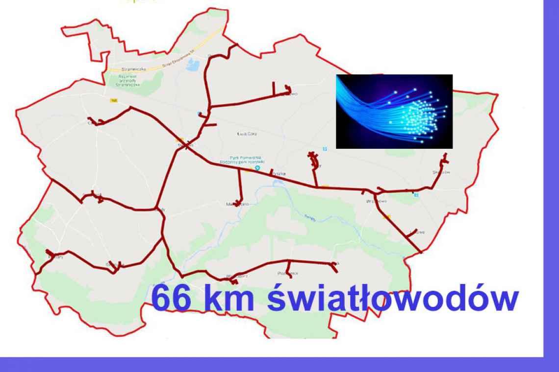 W Gminie Dygowo powstanie 66 km sieci światłowodowych na potrzeby szybkiego internetu