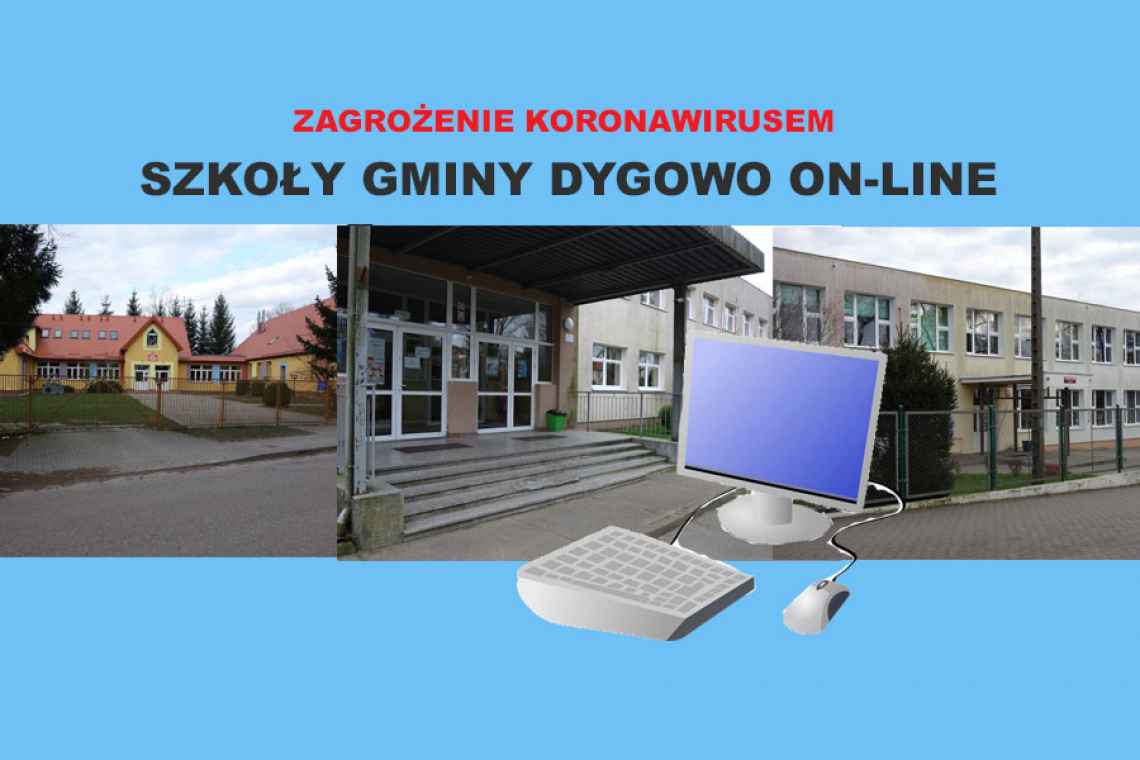 Zajęcia online w szkołach gminy Dygowo rozpoczęte