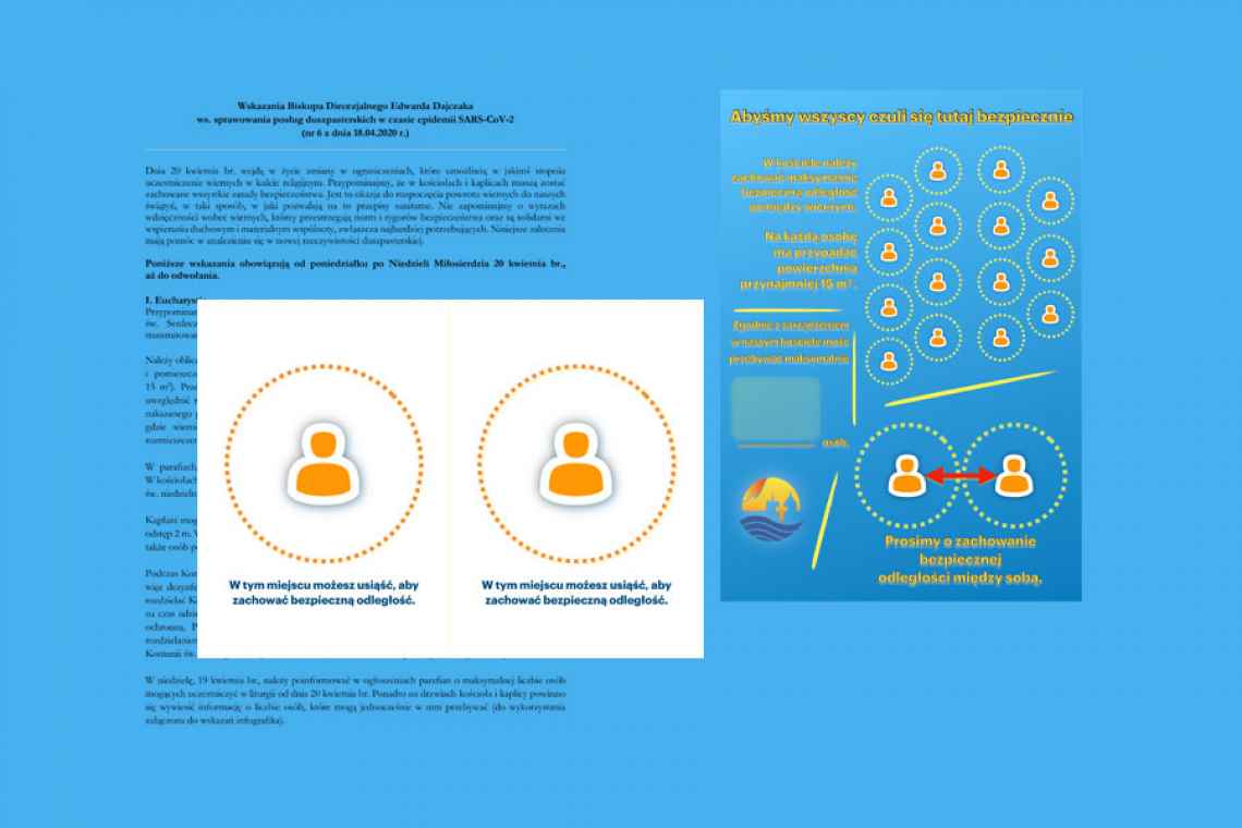 Wskazania biskupa ws. sprawowania posług duszpasterskich od 20 kwietnia