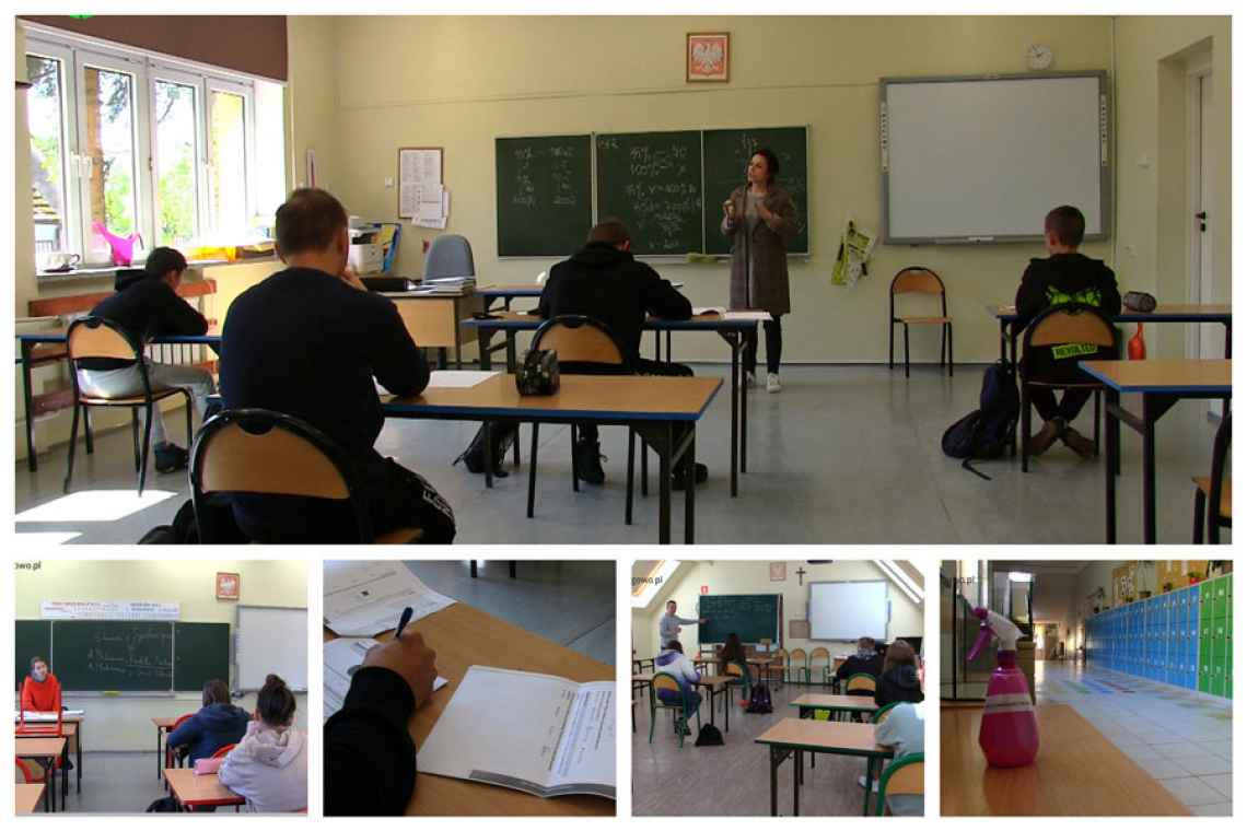 Szkoła w Czerninie. Konsultacje uczniów ósmych klas z nauczycielami (wywiad)