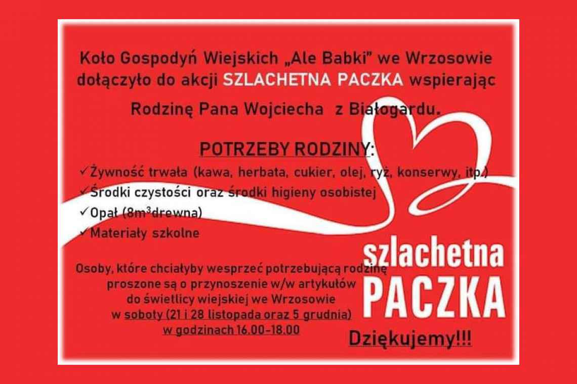 KGW „Ale Babki” włączyły się do akcji „Szlachetna Paczka”