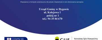 NSP 2021. Samospis na urządzeniu udostępnionym w Urzędzie Gminy Dygowo