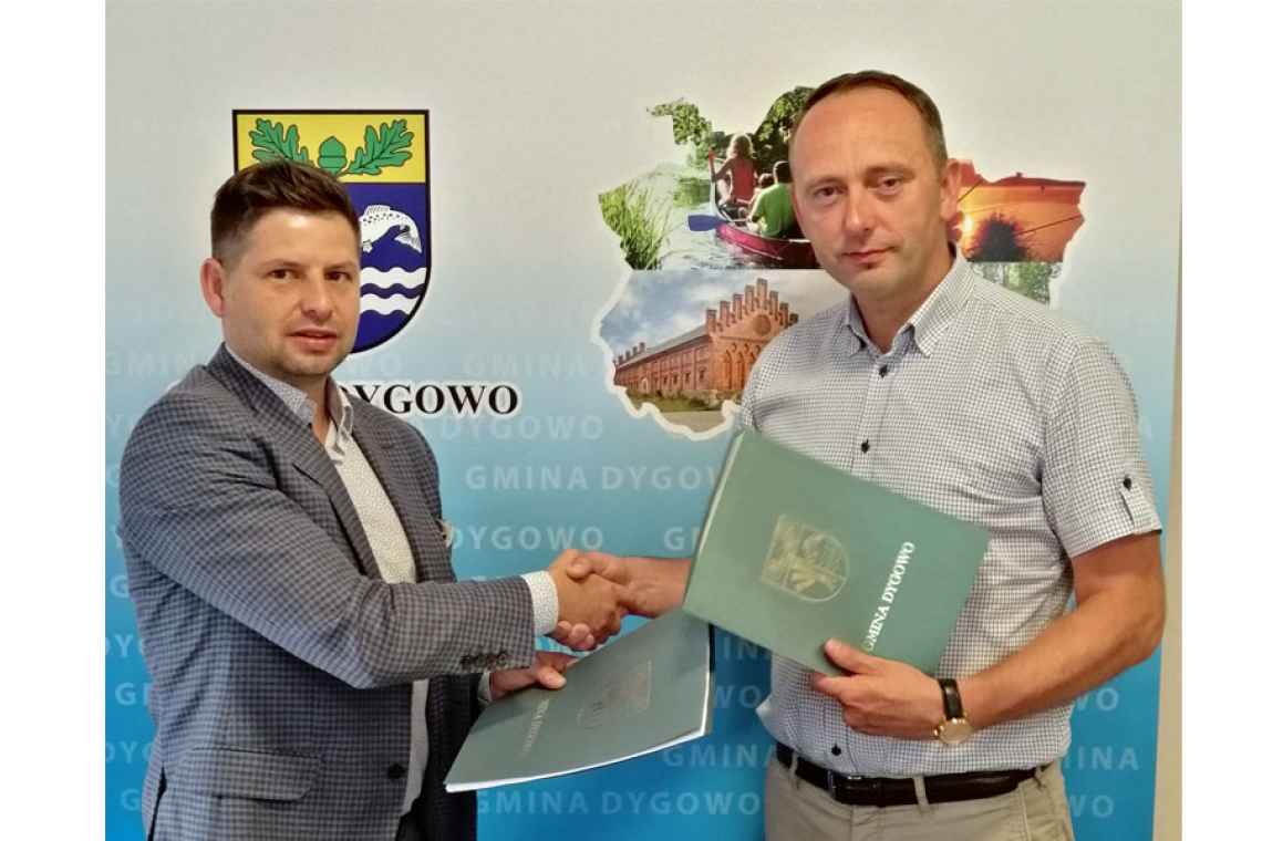 Umowa na odbiór odpadów komunalnych z terenu gminy Dygowo podpisana