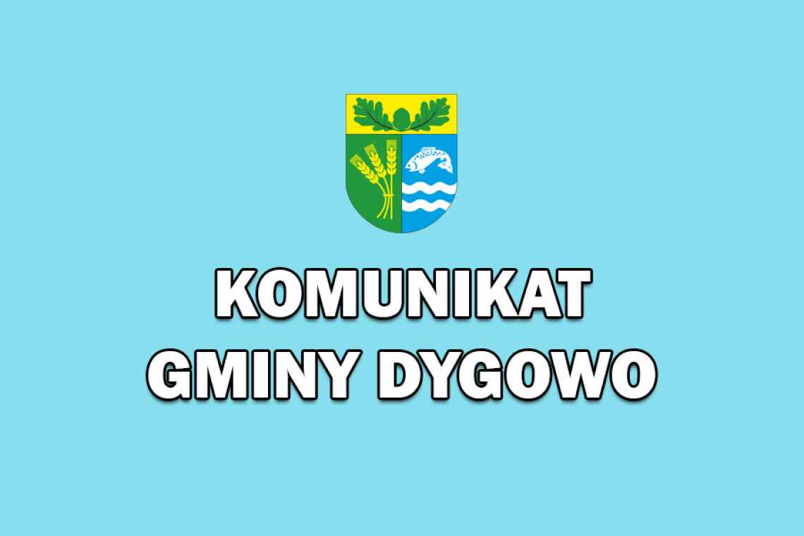 Gmina Dygowo ostrzega!