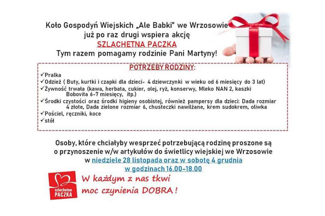 Ale Babki przygotowują Szlachetną Paczkę