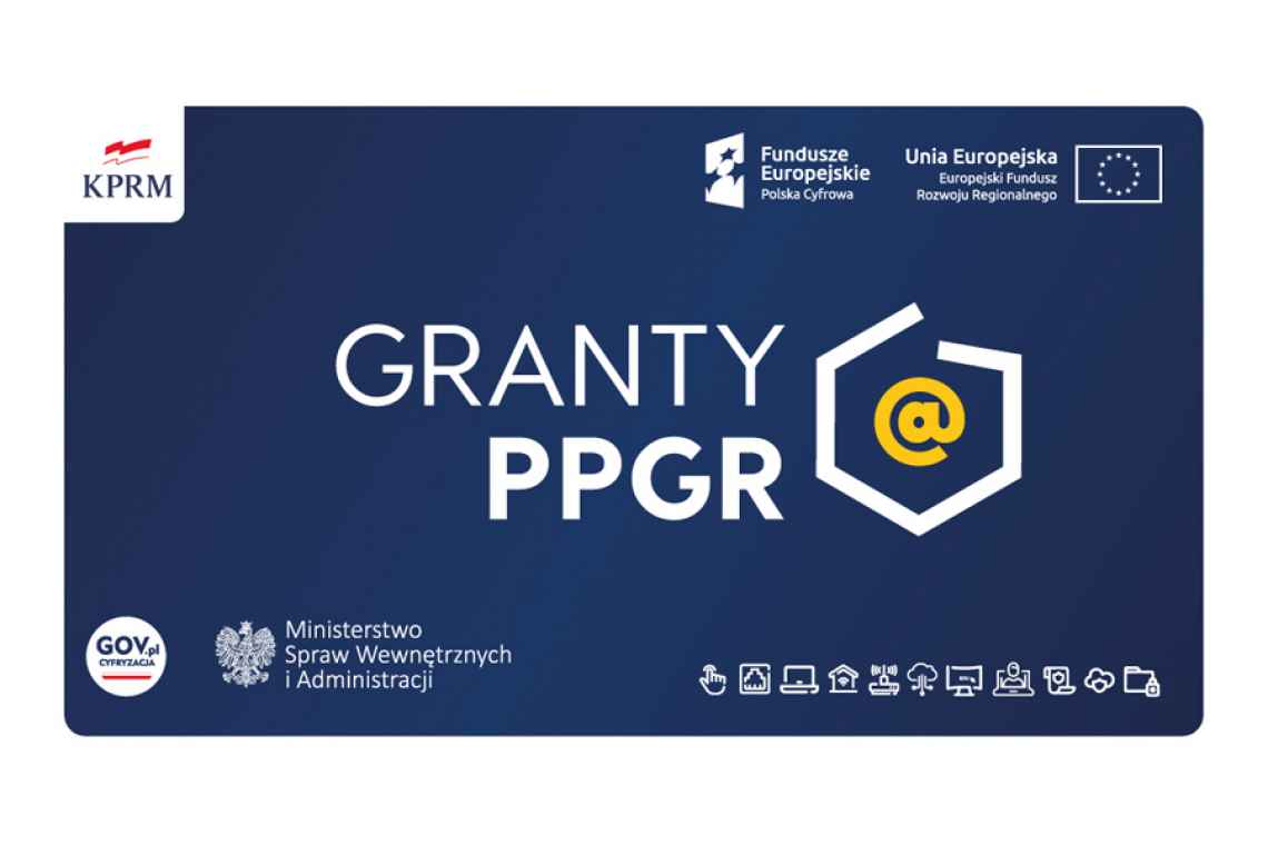 Komunikat dla starających się granty PPGR