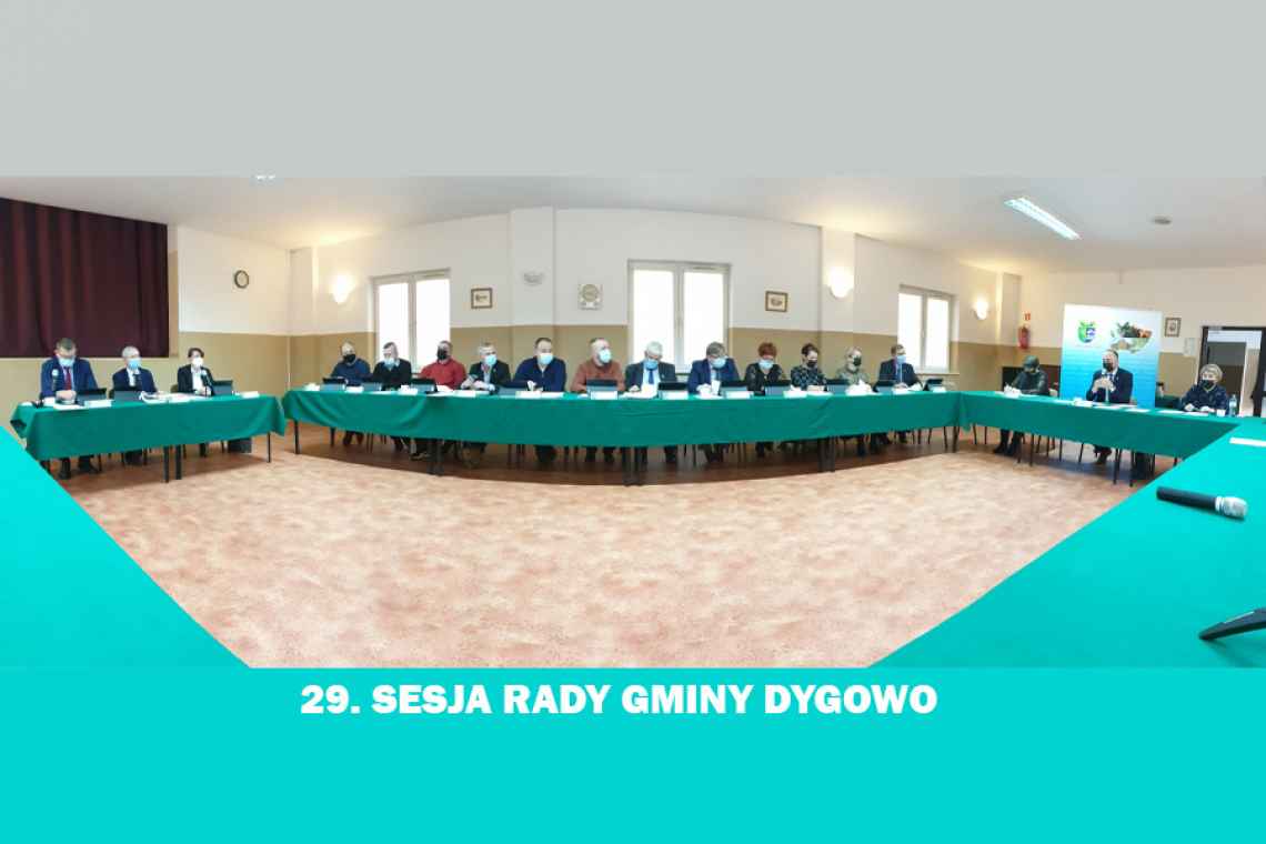 29. Sesja Rady Gminy Dygowo. Uchwalono budżet na 2022 rok (wideo)
