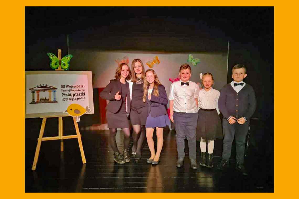 Sukces trojga uczniów z gminy Dygowo w konkursie recytatorskim