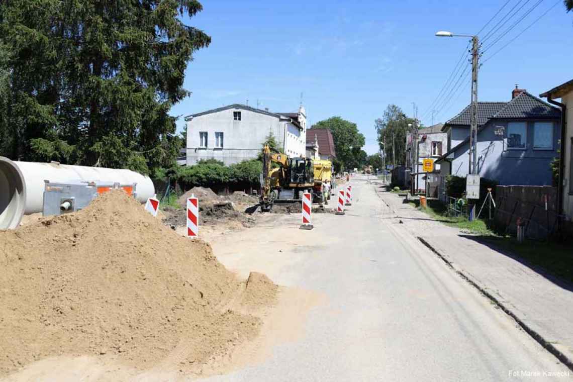 Od jutra odcinek ulicy Głównej w Dygowie zamknięty