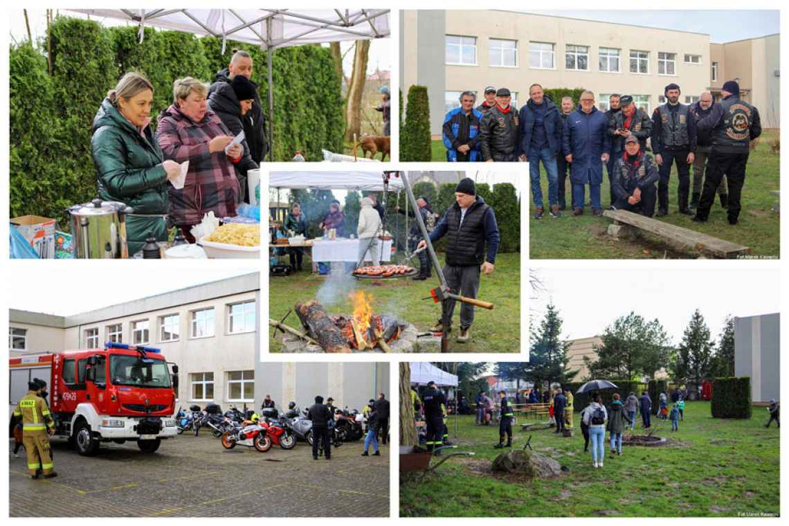 Deszczowy piknik dla dzieci w Dygowie