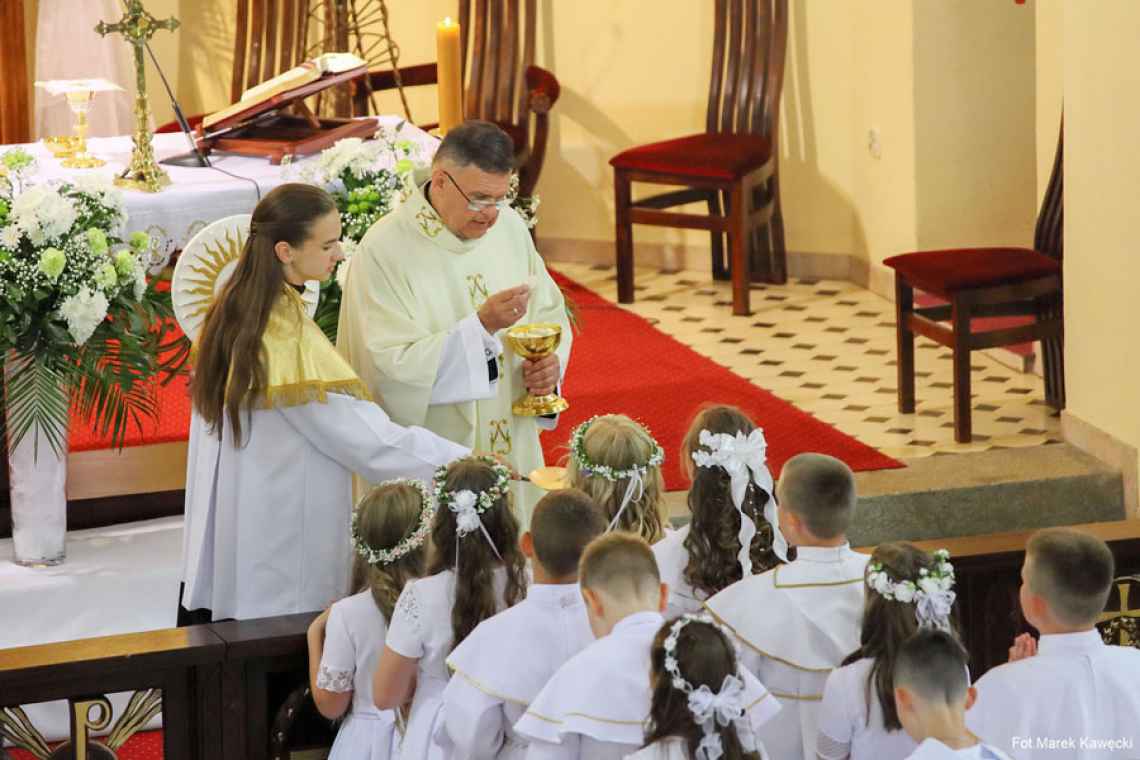 Pierwsza Komunia Święta w parafii Dygowo