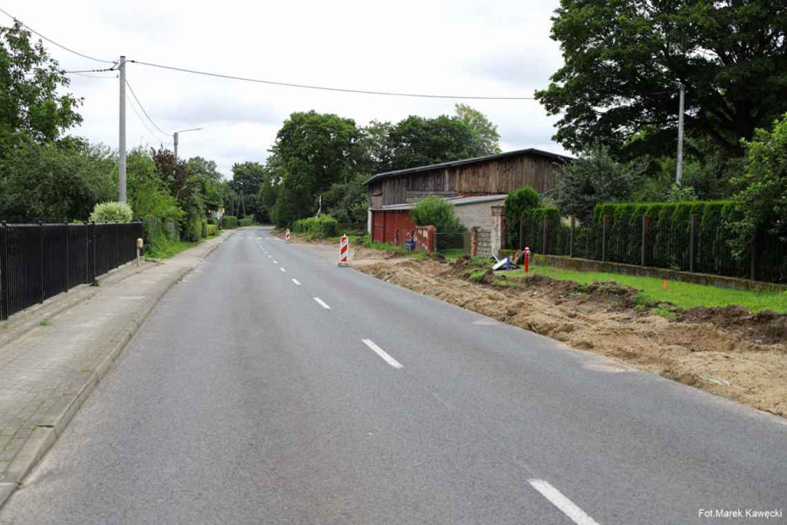 Budowa ścieżki rowerowej Dygowo - Ustronie Morskie 