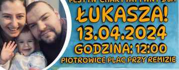 Zapraszamy na festyn charytatywny do Piotrowic. Możemy pomóc Łukaszowi!
