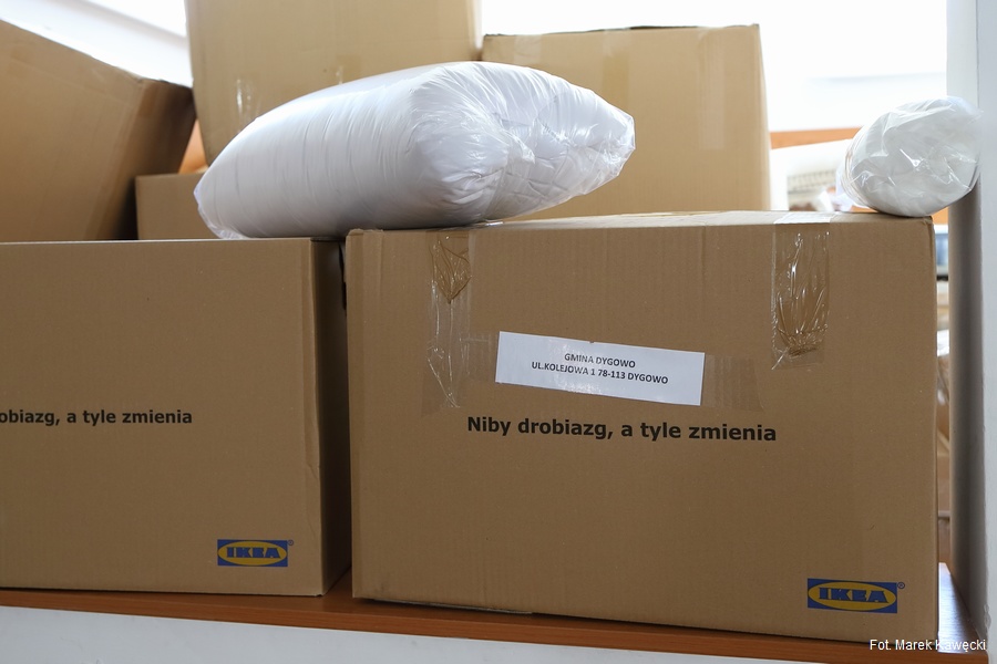 Gmina_Dygowo, paczki Ikea